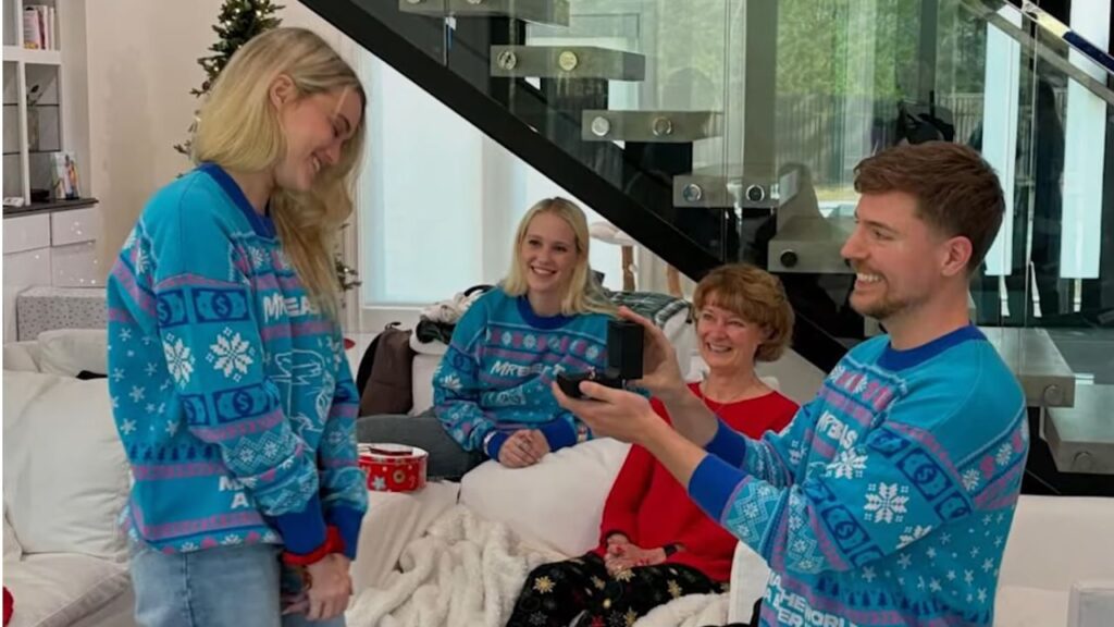 Jimmy Donaldson Thea Booysen Engagement Story