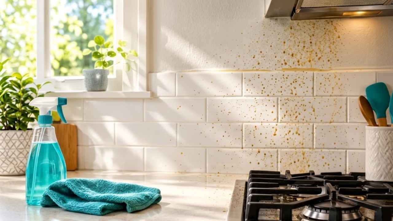 How to Remove Grease From Kitchen Walls