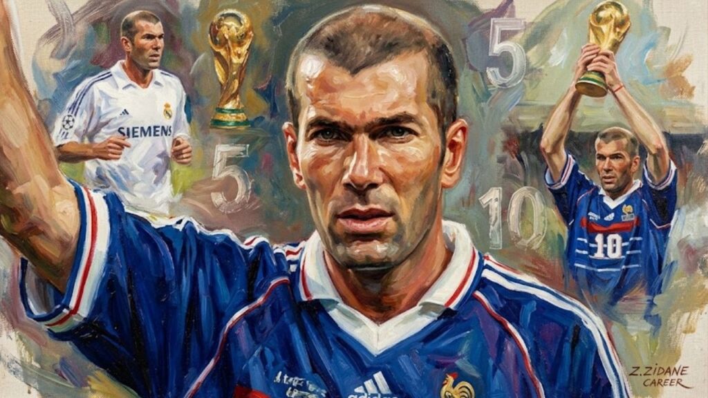 Zinedine Zidane Football Career Trophies & Story